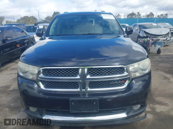 2013 Dodge Durango Crew with VIN 1C4SDJDT6DC674391, listed as a IAAI auction lot 41731991 with 119,235 mi miles. Bid and sale history available at carsss.com. Image 13.