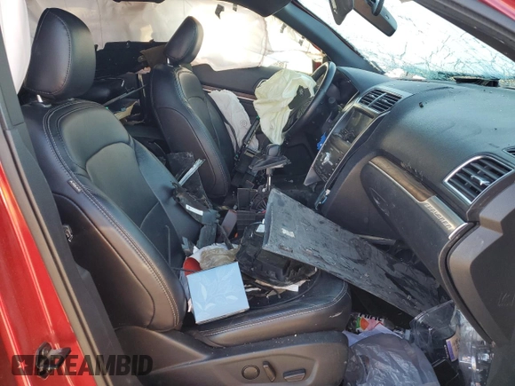 2019 Ford Explorer Limited z VIN 1FM5K7FH1KGB38836, wystawiony jako Copart lot #79346784 z przebiegiem Nie podano mil oraz Szkoda całkowita • Salvage title. Historia ofert i sprzedaży dostępna na DreamBid. Obrazek 7.
