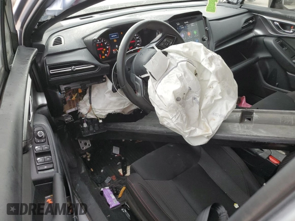 2024 Subaru WRX Premium with VIN JF1VBAH64R9808221, listed as a Copart auction lot 54990545 with 105,565 mi miles and Salvage title. Bid and sale history available at DreamBid. Image 8.