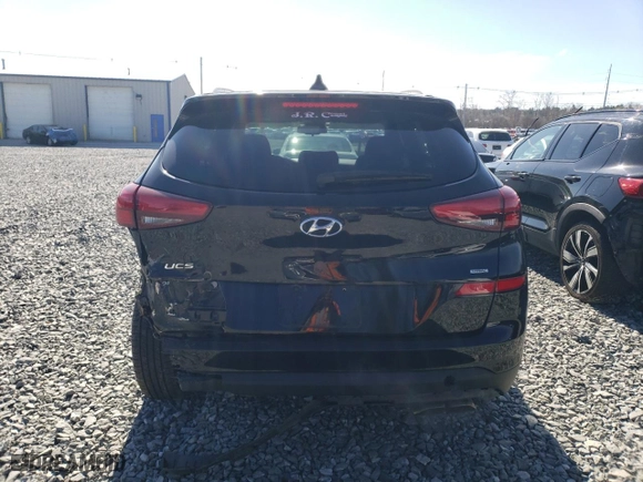 2019 Hyundai Tucson SEL with VIN KM8J3CAL1KU028144, listed as a Copart auction lot 50598075 with 84,543 mi miles and Salvage Title. Bid and sale history available at carsss.com. Image 6.