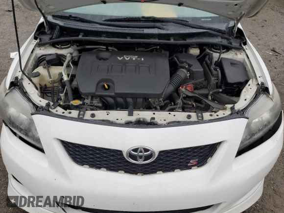 2009 Toyota Corolla with VIN 1NXBU40E99Z088841, listed as a Copart auction lot 43959215 with 193,935 mi miles and Salvage Title. Bid and sale history available at carsss.com. Image 13.