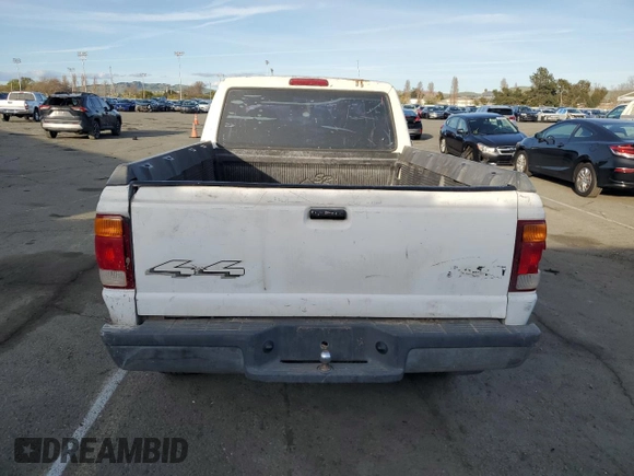 1999 Ford Ranger XL with VIN 1FTZR15V3XPA33938, listed as a Copart auction lot 49682405 with 230,399 mi miles and Salvage Title. Bid and sale history available at carsss.com. Image 6.