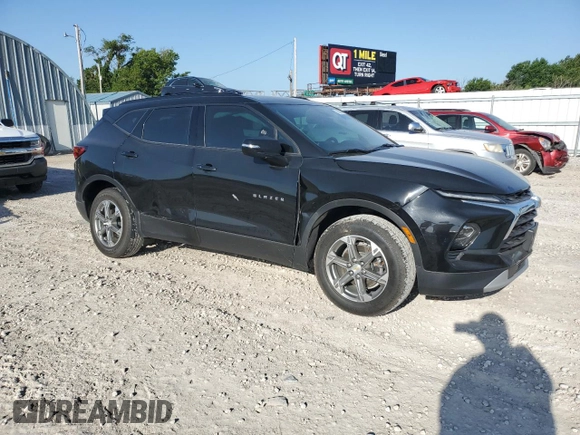 2023 Chevrolet Blazer LT с VIN 3GNKBJRSXPS173032, выставлен на аукционе Copart как лот 61680505 с пробегом 55 620 миль миль и Списание • Salvage title. История ставок и продаж доступна на DreamBid. Изображение 4.