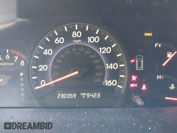 2007 Honda Odyssey EX with VIN 5FNRL38457B431016, listed as a IAAI auction lot 42155643 with 230,359 mi miles. Bid and sale history available at carsss.com. Image 7.
