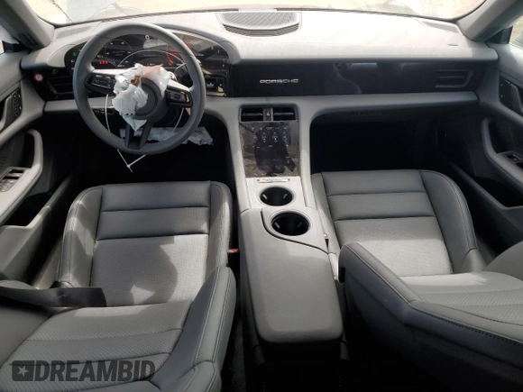 2024 Porsche Taycan with VIN WP0AA2Y14RSA12182, listed as a Copart auction lot 68667294 with 4,283 mi miles and Salvage title. Bid and sale history available at DreamBid. Image 8.