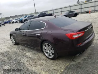 2016 Maserati Quattroporte S with VIN ZAM56RPA4G1170238, listed as a Copart auction lot 51256605 with 80,449 mi miles and Clean Title. Bid and sale history available at carsss.com. Image 2.