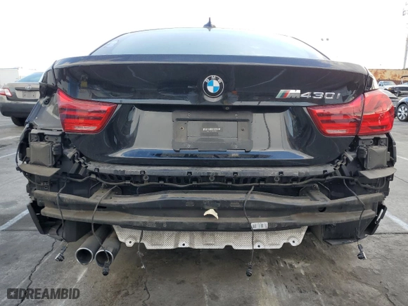 2019 BMW 4 Series 430i with VIN WBA4J1C57KBM16093, listed as a Copart auction lot 43247435 with 70,647 mi miles and Salvage Title. Bid and sale history available at carsss.com. Image 6.