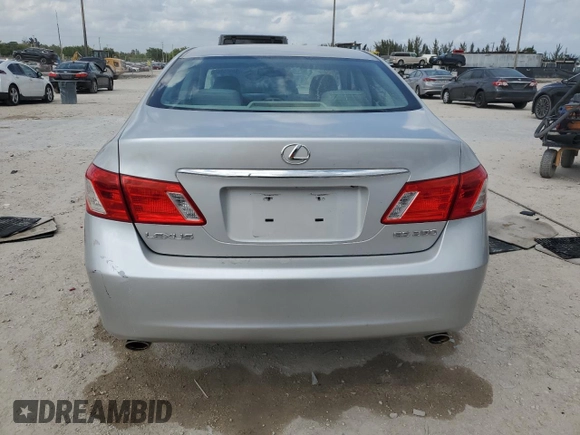 2007 Lexus ES 350 with VIN JTHBJ46G172075272, listed as a Copart auction lot 51096525 with 148,662 mi miles and Clean Title. Bid and sale history available at carsss.com. Image 6.
