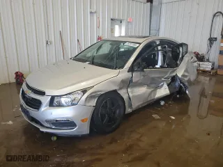 2015 Chevrolet Cruze LT with VIN 1G1PC5SB7F7212386, listed as a Copart auction lot 49207995 with 0 mi miles and Non Repairable. Bid and sale history available at carsss.com. Image 1.