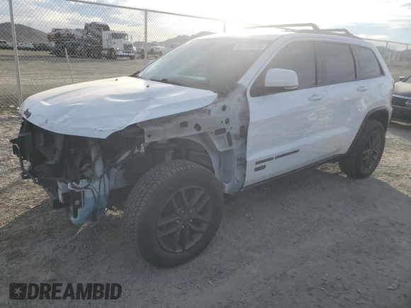 2016 Jeep Grand Cherokee Limited with VIN 1C4RJFBM6GC393714, listed as a Copart auction lot 81160023 with 93,630 mi miles and . Bid and sale history available at DreamBid. Image 1.