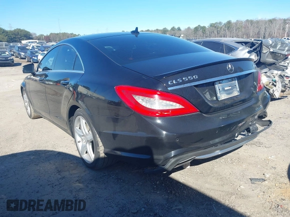2013 Mercedes-Benz CLS-Class CLS 550 with VIN WDDLJ9BB8DA064399, listed as a IAAI auction lot 41251661 with 137,510 mi miles. Bid and sale history available at carsss.com. Image 3.