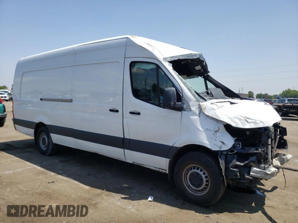 2022 Mercedes-Benz Sprinter with VIN W1Y4EDHY0NT107801, listed as a Copart auction lot 57297963 with Not Provided miles and . Bid and sale history available at DreamBid. Image 4.