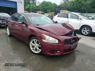 2013 Nissan Maxima SV with VIN 1N4AA5AP5DC820448, listed as a Copart auction lot 60411935 with 145,068 mi miles and Salvage title. Bid and sale history available at DreamBid. Image 13.