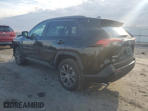 2025 Toyota RAV4 Hybrid XLE Premium z VIN JTMB6RFV9SD154846, wystawiony jako Copart lot #51107595 z przebiegiem 1 908 mil mil oraz Szkoda całkowita • Salvage title. Historia ofert i sprzedaży dostępna na DreamBid. Obrazek 2.