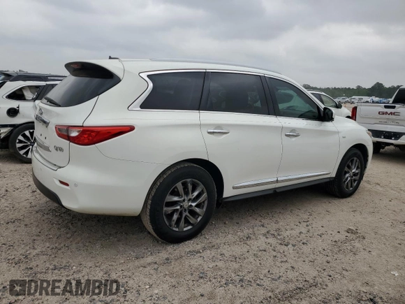2014 Infiniti QX60 with VIN 5N1AL0MN5EC528636, listed as a Copart auction lot 51466135 with 172,719 mi miles and Clean Title. Bid and sale history available at carsss.com. Image 3.