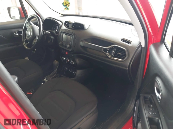 2017 Jeep Renegade Altitude with VIN ZACCJBBB9HPG47295, listed as a IAAI auction lot 42078881 with 49,824 mi miles and . Bid and sale history available at DreamBid. Image 5.