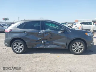 2019 Ford Edge Titanium with VIN 2FMPK3K9XKBC06140, listed as a IAAI auction lot 41817699 with 44,615 mi miles. Bid and sale history available at carsss.com. Image 13.