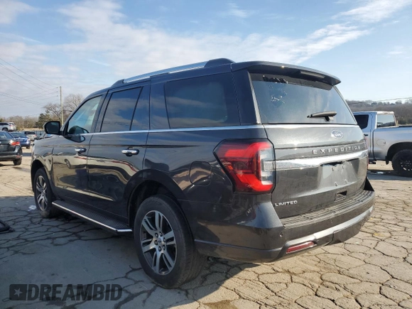 2022 Ford Expedition Limited with VIN 1FMJU1KT3NEA65260, listed as a Copart auction lot 88045055 with 57,834 mi miles and Salvage Title. Bid and sale history available at carsss.com. Image 2.