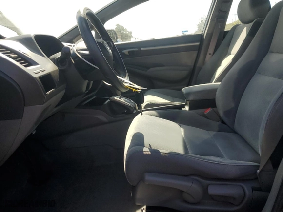 2010 Honda Civic Sdn EX with VIN 2HGFA1F86AH504349, listed as a Copart auction lot 50058915 with 127,619 mi miles and Salvage Title. Bid and sale history available at carsss.com. Image 7.