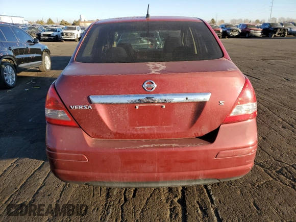 2007 Nissan Versa 1.8 SL with VIN 3N1BC11E67L424170, listed as a Copart auction lot 44162475 with 174,906 mi miles and Salvage Title. Bid and sale history available at carsss.com. Image 6.