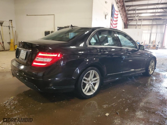 2012 Mercedes-Benz C-Class C 250 Sport with VIN WDDGF4HB0CR223929, listed as a Copart auction lot 75281494 with 68,667 mi miles and Clean Title. Bid and sale history available at carsss.com. Image 3.