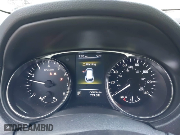 2016 Nissan Rogue SL with VIN 5N1AT2MT3GC810500, listed as a IAAI auction lot 42115290 with 72,639 mi miles and . Bid and sale history available at carsss.com. Image 7.