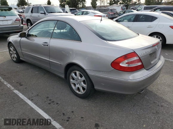 2004 Mercedes-Benz CLK 320 with VIN WDBTJ65J94F076025, listed as a Copart auction lot 79283434 with 107,903 mi miles and Salvage Title. Bid and sale history available at DreamBid. Image 2.