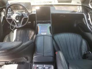 2023 Mercedes-Benz S 500 with VIN W1K6G6DBXPA208546, listed as a Copart auction lot 55488395 with Not Provided miles and Non Repairable. Bid and sale history available at DreamBid. Image 8.