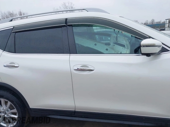 2017 Nissan Rogue SV with VIN 5N1AT2MV9HC794645, listed as a IAAI auction lot 42005802 with 66,707 mi miles. Bid and sale history available at carsss.com. Image 13.