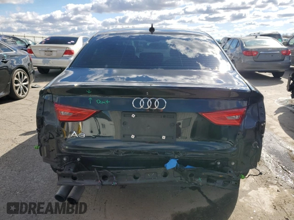 2015 Audi A3 1.8T Premium with VIN WAUACGFF3F1112288, listed as a Copart auction lot 43295553 with 67,916 mi miles. Bid and sale history available at carsss.com. Image 6.