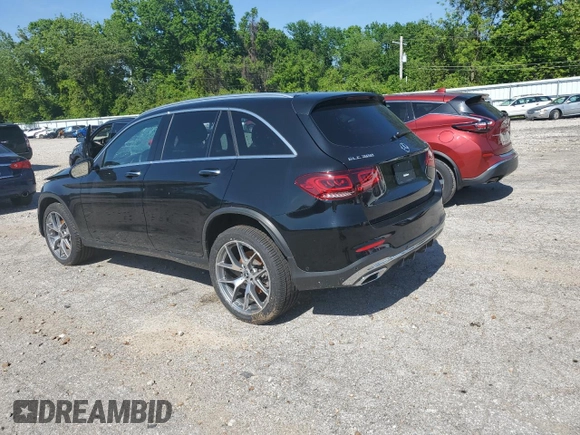 2022 Mercedes-Benz GLC 300 z VIN W1N0G8EB1NV371904, wystawiony jako Copart lot #56393595 z przebiegiem Nie podano mil oraz Nie do naprawy • Non repairable. Historia ofert i sprzedaży dostępna na DreamBid. Obrazek 2.