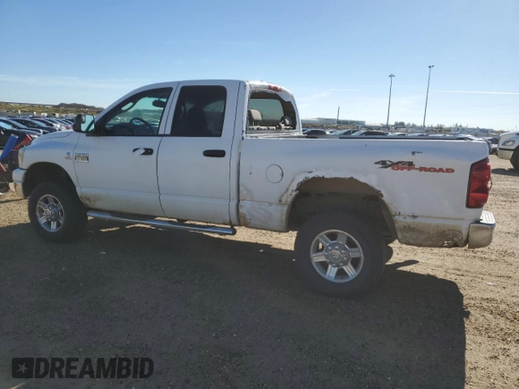 2007 Dodge Ram 2500 SLT with VIN 3D7KS28AX7G844148, listed as a Copart auction lot 71781254 with 490,240 mi miles and Clean Title. Bid and sale history available at carsss.com. Image 2.
