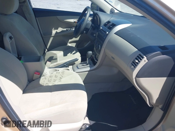 2011 Toyota Corolla L with VIN 2T1BU4EE9BC746710, listed as a IAAI auction lot 39517533 with 1 mi miles. Bid and sale history available at carsss.com. Image 5.