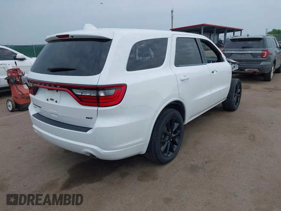 2017 Dodge Durango GT with VIN 1C4RDJDG9HC820693, listed as a IAAI auction lot 42354816 with 70,515 mi miles and . Bid and sale history available at DreamBid. Image 4.