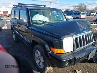 2007 Jeep Commander Sport with VIN 1J8HG48K97C669347, listed as a IAAI auction lot 40967104 with 187,626 mi miles. Bid and sale history available at carsss.com. Image 1.