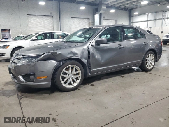 2012 Ford Fusion SEL with VIN 3FAHP0JA4CR412292, listed as a Copart auction lot 50583275 with 119,945 mi miles and Salvage Title. Bid and sale history available at carsss.com. Image 1.