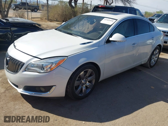 2016 Buick Regal Premium II with VIN 2G4GS5GX5G9110692, listed as a IAAI auction lot 41905898 with 53,337 mi miles. Bid and sale history available at carsss.com. Image 17.