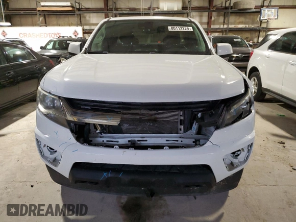 2018 Chevrolet Colorado 4WD LT with VIN 1GCHTCEN9J1132895, listed as a Copart auction lot 80112224 with 95,112 mi miles and Salvage Title. Bid and sale history available at carsss.com. Image 5.