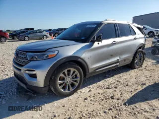 2022 Ford Explorer Limited with VIN 1FMSK7FH4NGA62486, listed as a Copart auction lot 56325065 with 52,217 mi miles and Salvage title. Bid and sale history available at DreamBid. Image 1.