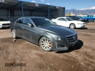 2014 Cadillac CTS AWD with VIN 1G6AW5SX2E0141060, listed as a Copart auction lot 57281445 with 137,904 mi miles and Salvage title. Bid and sale history available at DreamBid. Image 13.