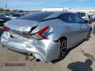 2017 Nissan Maxima SV with VIN 1N4AA6AP3HC449432, listed as a IAAI auction lot 40914078 with 118,020 mi miles and . Bid and sale history available at DreamBid. Image 4.