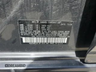 2021 Subaru Impreza с VIN 4S3GKAB67M3602270, выставлен на аукционе Copart как лот 57034895 с пробегом 55 783 миль миль и Списание • Salvage title. История ставок и продаж доступна на DreamBid. Изображение 13.