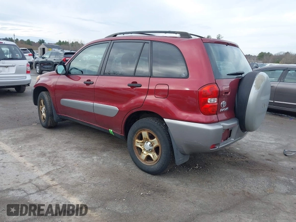 2005 Toyota RAV4 with VIN JTEHD20V350067774, listed as a IAAI auction lot 41969155 with 125,297 mi miles. Bid and sale history available at carsss.com. Image 3.