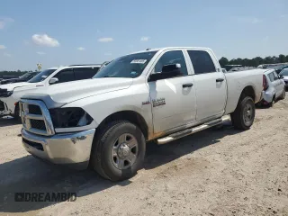 2018 Ram 2500 Tradesman z VIN 3C6UR4CJ7JG215219, wystawiony jako Copart lot #55061495 z przebiegiem 177 075 mil mil oraz Szkoda całkowita • Salvage title. Historia ofert i sprzedaży dostępna na DreamBid. Obrazek 1.
