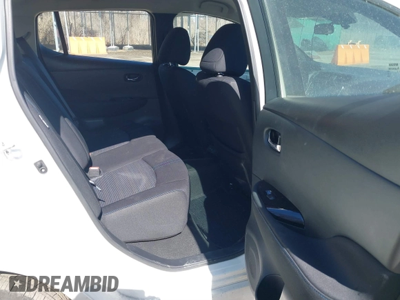 2021 Nissan LEAF SV with VIN 1N4AZ1CV8MC556168, listed as a IAAI auction lot 41758095 with 16,631 mi miles and . Bid and sale history available at DreamBid. Image 8.