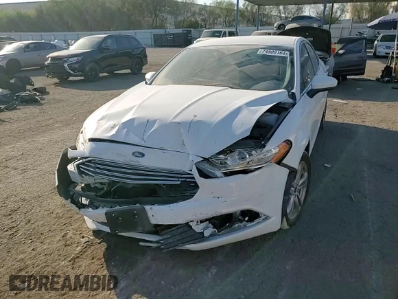 2018 Ford Fusion SE with VIN 3FA6P0HD7JR232521, listed as a Copart auction lot 74800164 with Not Provided miles and Salvage Title. Bid and sale history available at DreamBid. Image 11.