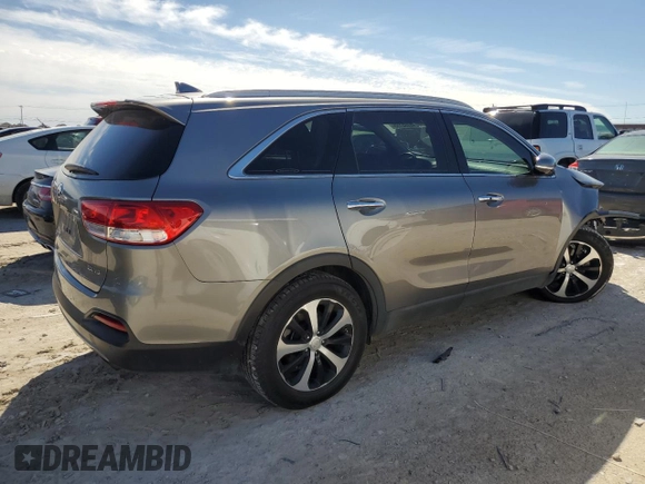 2017 Kia Sorento EX V6 with VIN 5XYPH4A59HG275008, listed as a Copart auction lot 46995155 with 79,534 mi miles and Salvage Title. Bid and sale history available at carsss.com. Image 3.