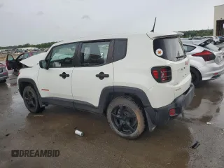 2017 Jeep Renegade Sport with VIN ZACCJBAB3HPE58322, listed as a Copart auction lot 59381615 with 140,437 mi miles and Salvage title. Bid and sale history available at DreamBid. Image 2.
