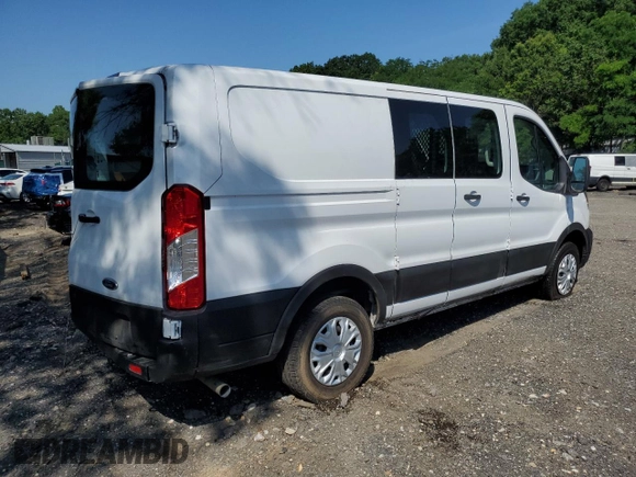 2023 Ford Transit Cargo with VIN 1FTBR1Y84PKA66581, listed as a Copart auction lot 62182335 with 19,897 mi miles and Clean title. Bid and sale history available at DreamBid. Image 3.