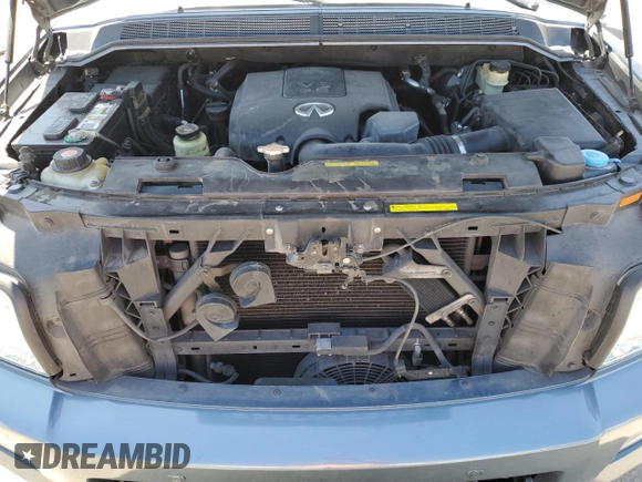 2008 Infiniti QX56 z VIN 5N3AA08D18N900593, wystawiony jako Copart lot #52088985 z przebiegiem 171 572 mil mil oraz Szkoda całkowita • Salvage title. Historia ofert i sprzedaży dostępna na DreamBid. Obrazek 12.